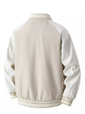 Men's Plus Size Snap Down Long Sleeve Jacket thumbnail 4