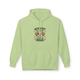 Introvert But Willing To Discuss Dogs Hoodie — Cute Dog Lover Pullover thumbnail 3