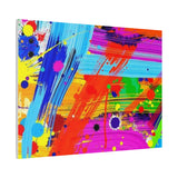 Abstract Color Splash Canvas Print — Vibrant Modern Wall Art thumbnail 89