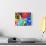 Abstract Color Burst Canvas Print — Vibrant Stretched Matte Wall Art thumbnail 33
