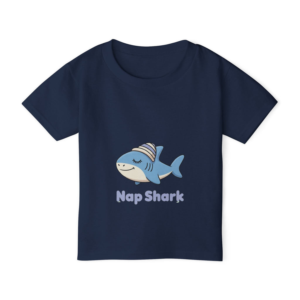 Nap Shark Toddler T-Shirt — Cute Sleepy Shark Tee for Kids