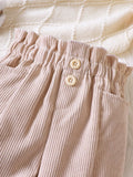 Children's Ruffled Hem Corduroy Pants thumbnail 9