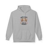 Introvert But Willing To Discuss Dogs Hoodie — Cute Dog Lover Pullover thumbnail 8