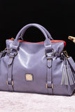 PU Leather Handbag with Tassels thumbnail 8