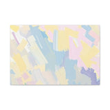 Pastel Abstract Brushstroke Canvas Wall Art thumbnail 9