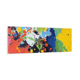 Abstract Color Splash Matte Canvas — Stretched Wall Art thumbnail 80