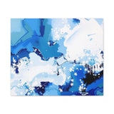 Abstract Blue Galaxy Canvas Print — Matte Stretched Wall Art thumbnail 10