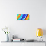 Abstract Rainbow Wave Matte Canvas Print — Vibrant Stretched Wall Art thumbnail 42