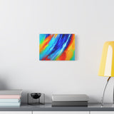 Abstract Rainbow Wave Matte Canvas Print — Vibrant Stretched Wall Art thumbnail 30