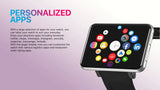 DM100 4G Smart Watch Phone 2.86” Screen Android 7.1 OS 3GB RAM 32GB ROM 5MP Camera 2700mAh Battery thumbnail 6