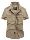 Men's Plus Size Casual Short-Sleeve Shirt thumbnail 2