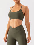 Spaghetti Strap Active Bra thumbnail 11
