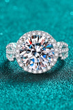 5 Carat Moissanite 925 Sterling Silver Ring thumbnail 2