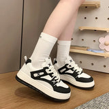 Round Toe Lace Up Sneakers thumbnail 2