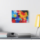 Abstract Color Splash Matte Canvas Print — Vibrant Stretched Wall Art thumbnail 36