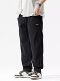 Men's Full Size Casual Cargo Pants with Multiple Pockets Plus Size thumbnail 4