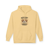 Introvert But Willing To Discuss Dogs Hoodie — Cute Dog Lover Pullover thumbnail 9
