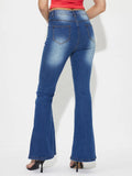Mid-Rise Waist Bootcut Jeans thumbnail 2