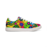 Psychedelic Retro Bubble Leather Sneakers thumbnail 5