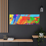 Abstract Color Splash Canvas Print — Vibrant Modern Wall Art thumbnail 94