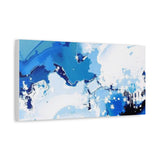 Abstract Blue Galaxy Canvas Print — Matte Stretched Wall Art thumbnail 41