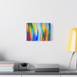 Abstract Rainbow Waves Matte Canvas Print — Vibrant Colorful Wall Art thumbnail 30