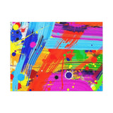 Abstract Color Splash Canvas Print — Vibrant Modern Wall Art thumbnail 18