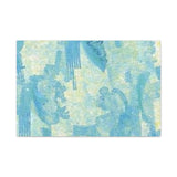 Abstract Aqua Brushstroke Canvas Print — Coastal Blue Wall Art thumbnail 12