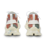 Men's Mesh Sneakers — Colorful Abstract Athletic Shoes thumbnail 3