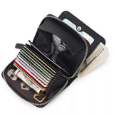 Zippered Leather Card Case thumbnail 2
