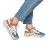 Mesh Sneakers — Colorful Abstract Athletic Shoes for Women thumbnail 10