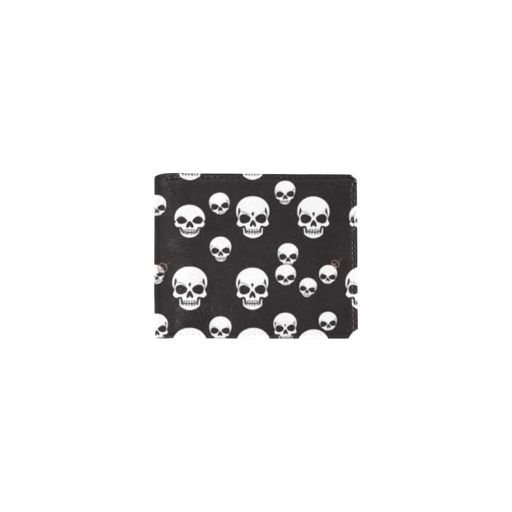 Skull Pattern Bifold Wallet