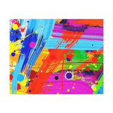 Abstract Color Splash Canvas Print — Vibrant Modern Wall Art thumbnail 13