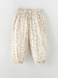 Children's Dinosaur Print Elastic Waist Pants thumbnail 2