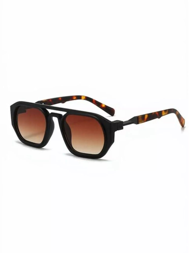 Retro Octagon Frame Sunglasses