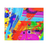 Abstract Color Splash Canvas Print — Vibrant Modern Wall Art thumbnail 26