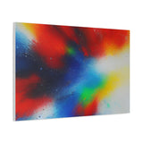 Abstract Color Burst Canvas Print — Vibrant Stretched Matte Wall Art thumbnail 71