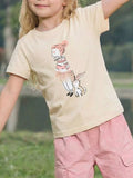 Children's Graphic Round Neck T-Shirt thumbnail 1