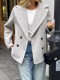 Wool Blend Double-Breasted Jacket thumbnail 1