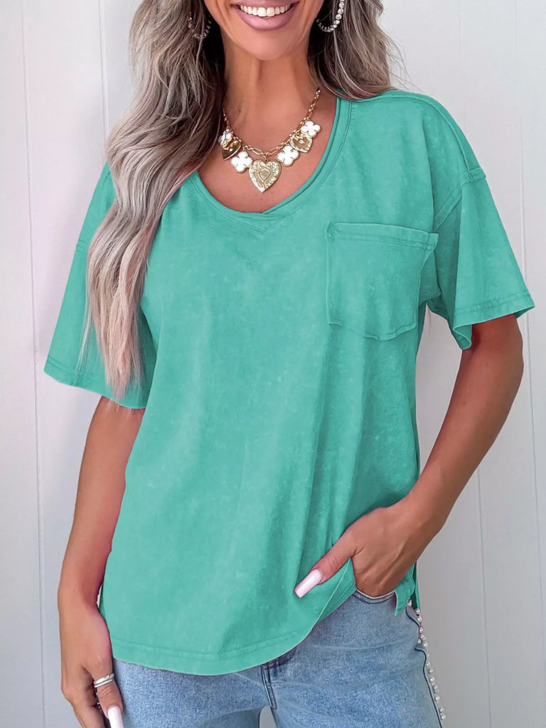 Cotton Mineral Wash T Shirt