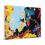 Abstract Color Splash Matte Canvas Print — Modern Stretched Wall Art thumbnail 53