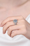 5 Carat Moissanite 925 Sterling Silver Ring thumbnail 1