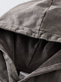 Men's Distressed Long Sleeve Hoodie thumbnail 7