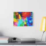 Abstract Color Burst Canvas Print — Vibrant Stretched Matte Wall Art thumbnail 36