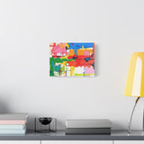 Abstract Color Splash Matte Canvas Print — Vibrant Modern Wall Art thumbnail 33