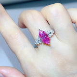 5 Carat 925 Sterling Silver Moissanite Ring thumbnail 2