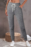 Drawstring Joggers with Pockets thumbnail 4