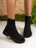 Knit Ankle Boots with Sock-Like Comfort thumbnail 4