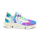 Colorful Tie-Dye Mesh Sneakers — Men's Athletic Casual Shoes thumbnail 7