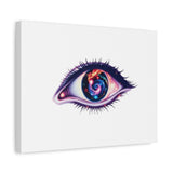 Cosmic Eye Canvas Print — Galaxy Eye Matte Stretched Wall Art thumbnail 38
